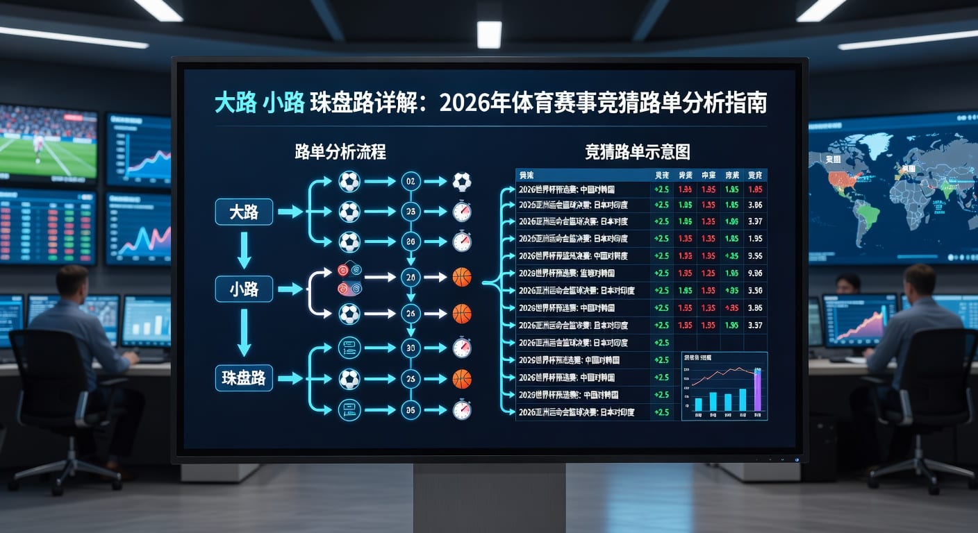 大路 小路 珠盘路详解：2026预测技巧
