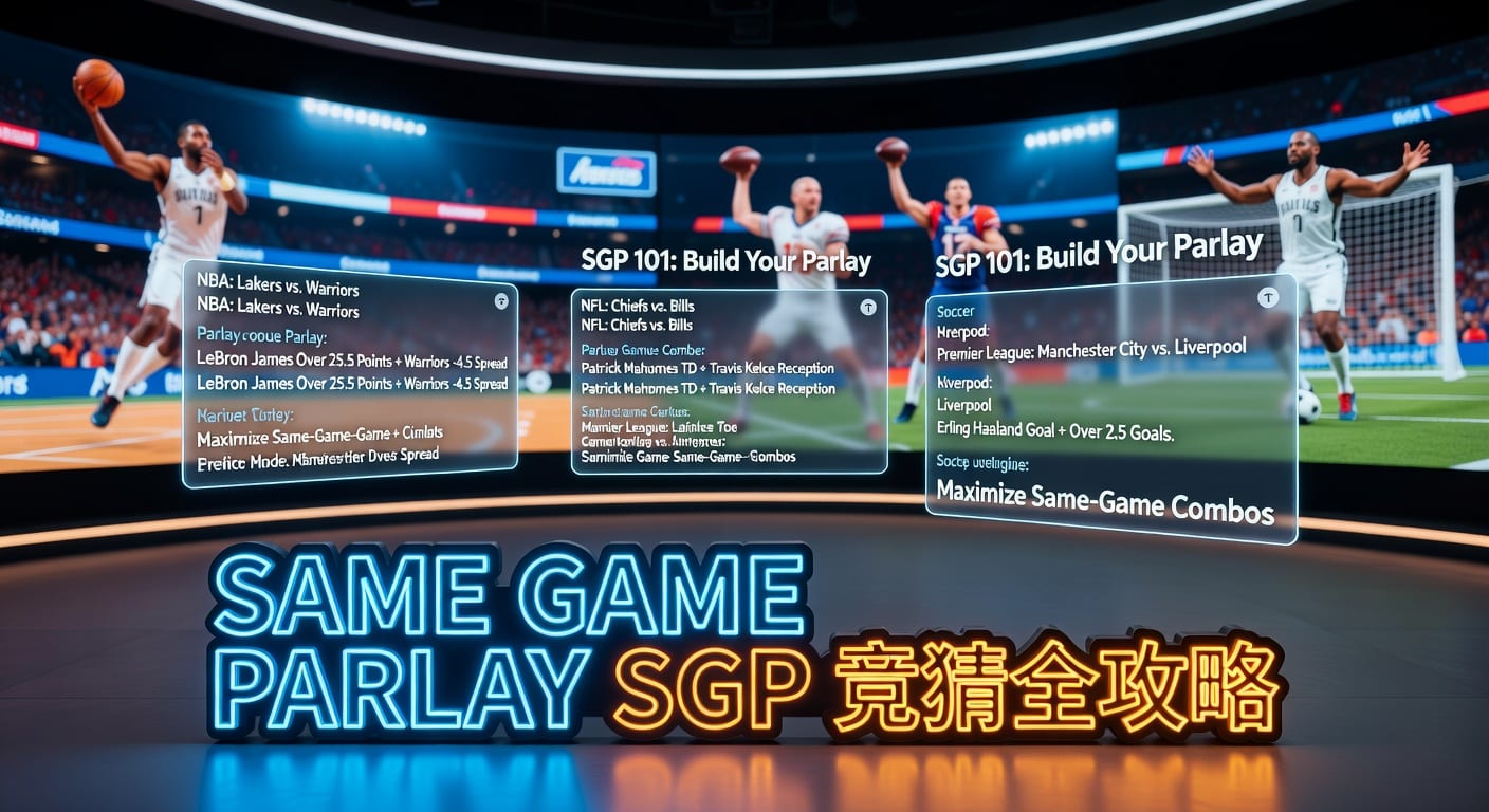 Same Game Parlay SGP 投注指南：策略与避坑
