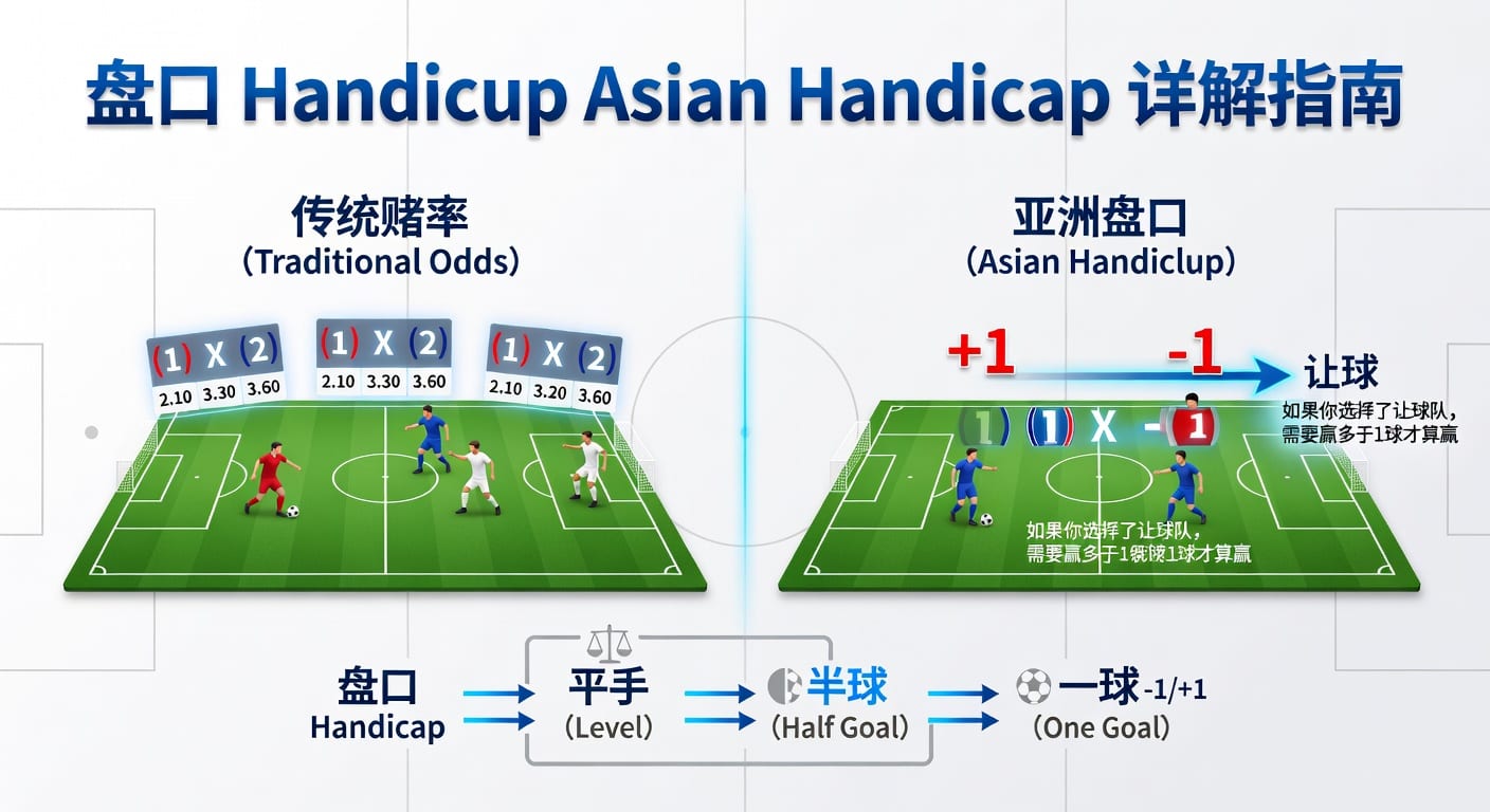 亚洲盘 Asian Handicap 投注全攻略