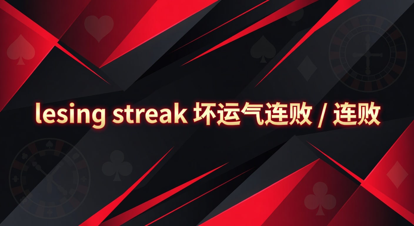 连败坏运气：losing streak体育博彩破解避坑