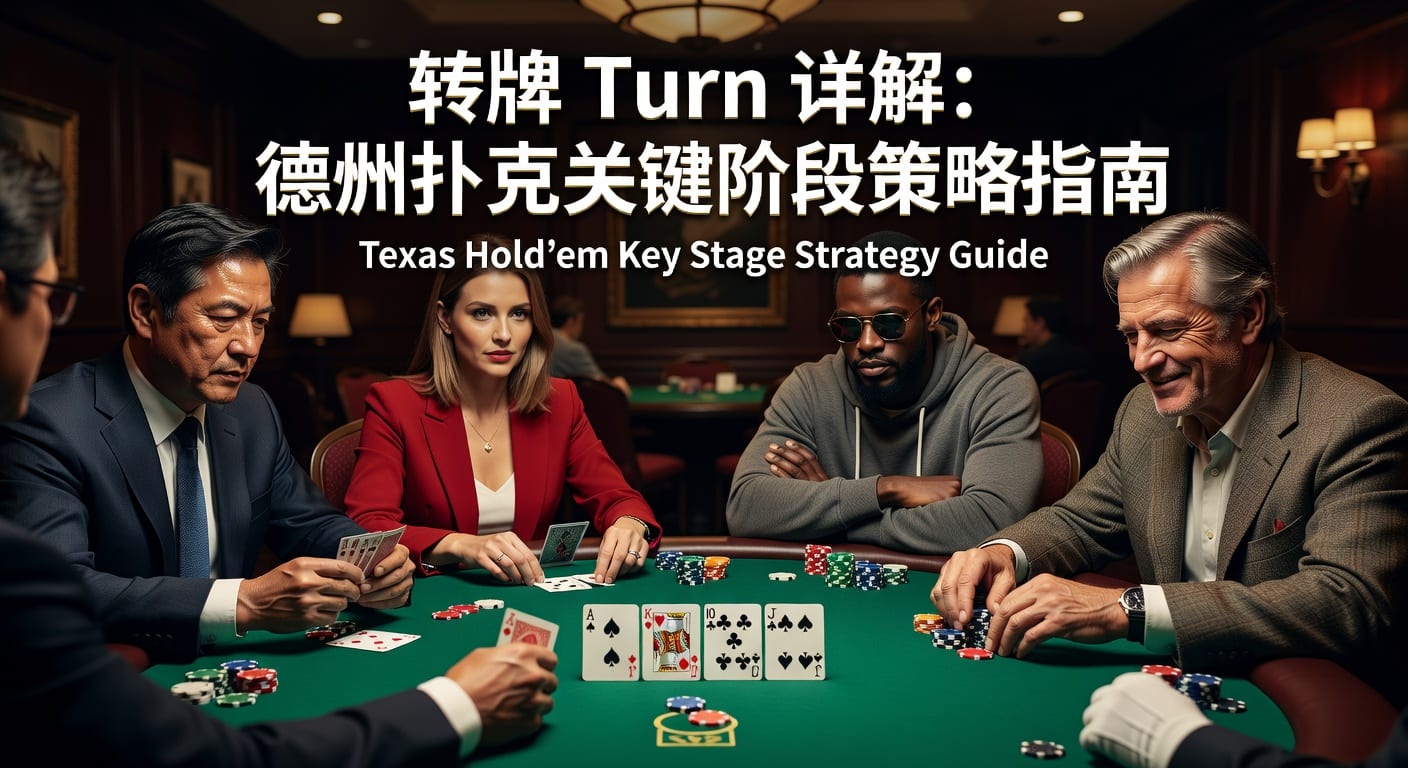 转牌 Turn 策略：德州扑克关键决策技巧