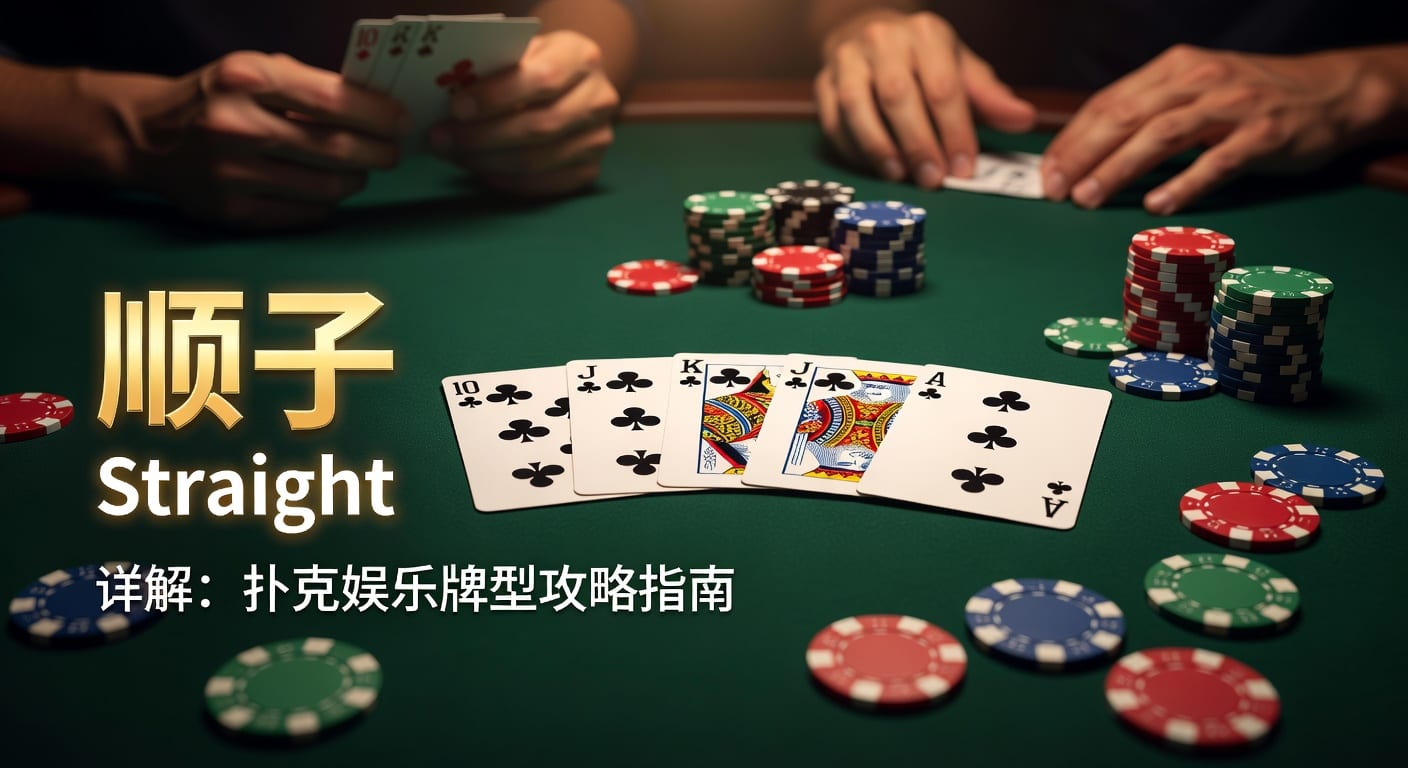 顺子Straight：德州扑克博彩概率、策略与避坑详解