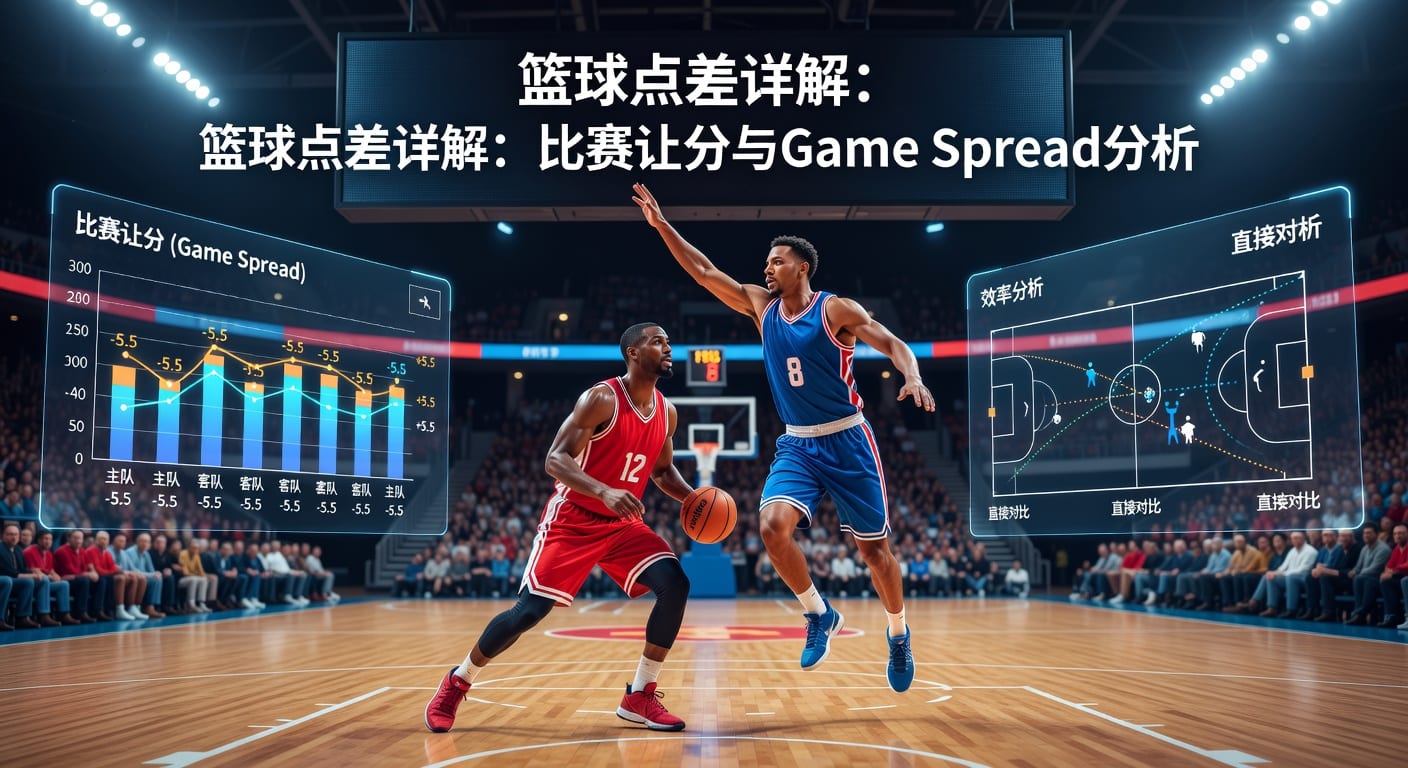 篮球点差详解：比赛让分如何预测与分析