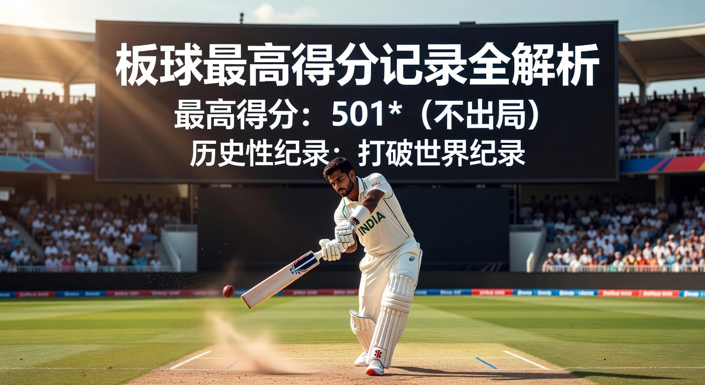 板球最高得分记录：Test ODI T20最高分&2026更新