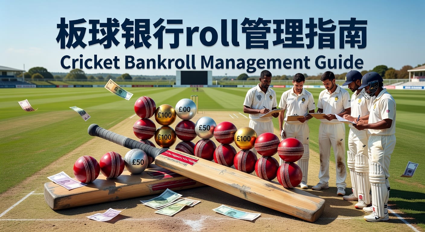 板球 Bankroll 管理：Cricket 投注资金指南
