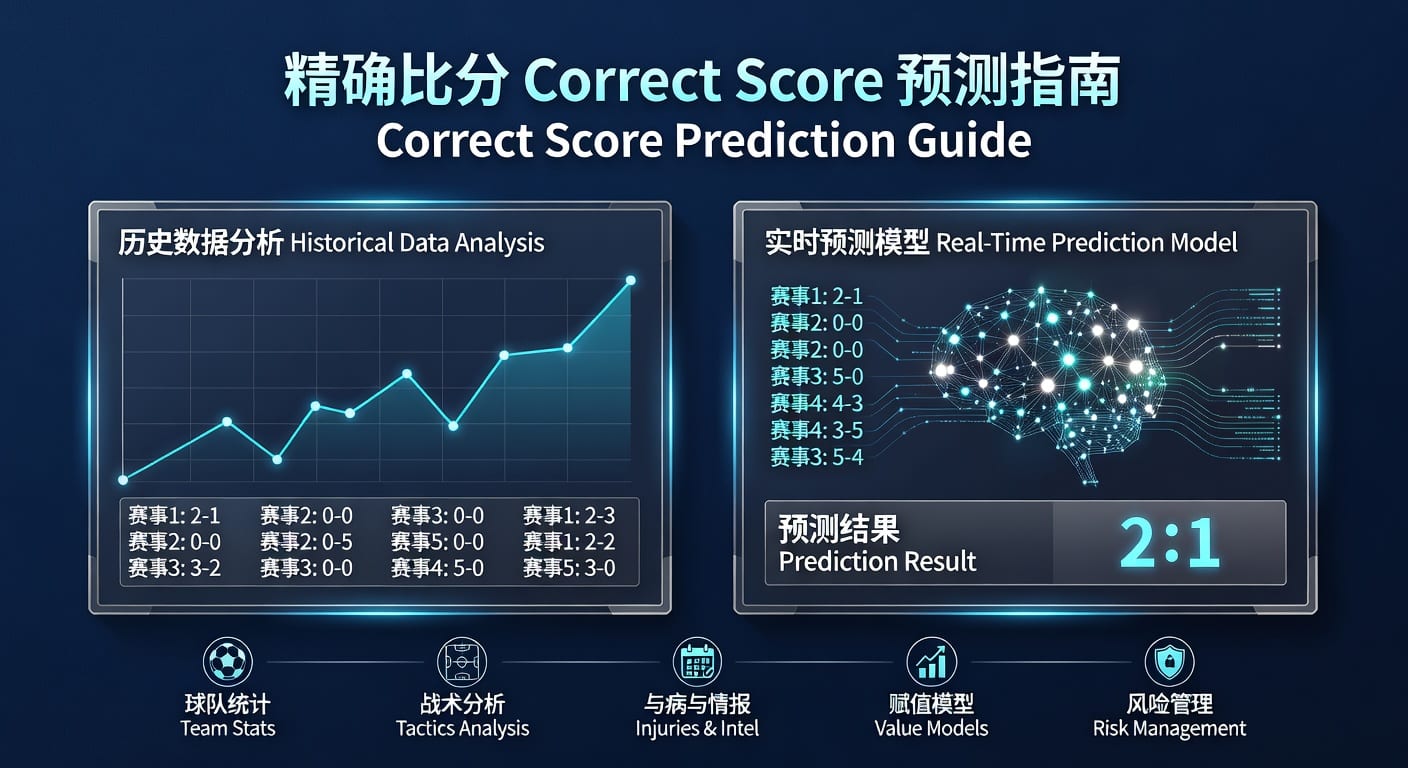 精确比分预测技巧：提升胜率实用指南